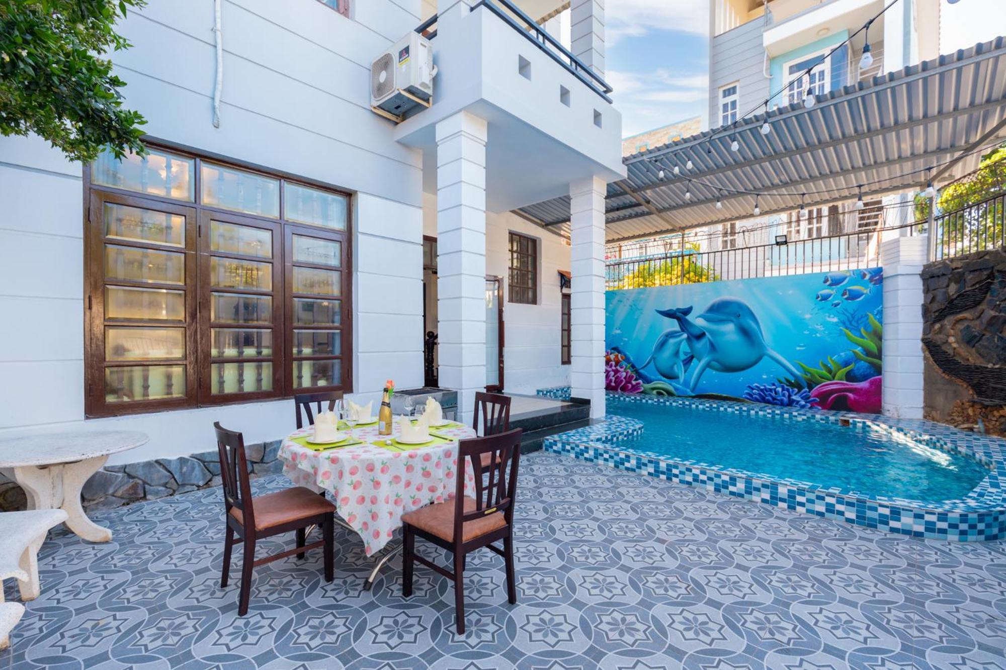 Villa 47 - Gan Bien Bai Sau - Phong Khach Co May Lanh Вунгтау Экстерьер фото